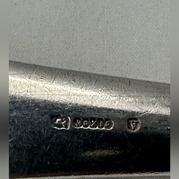 Vintage DIXON Silverplate Serving Spoon - Picture 5 of 5